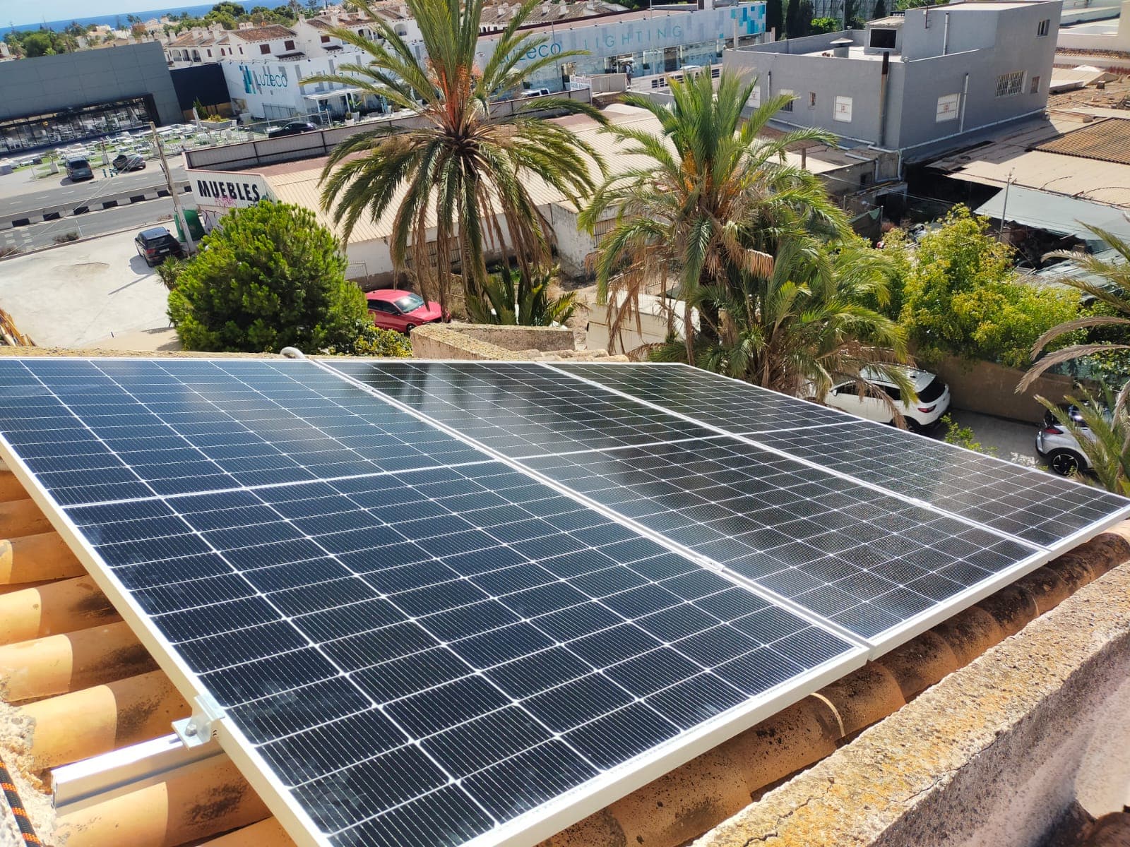 limpiar placas solares