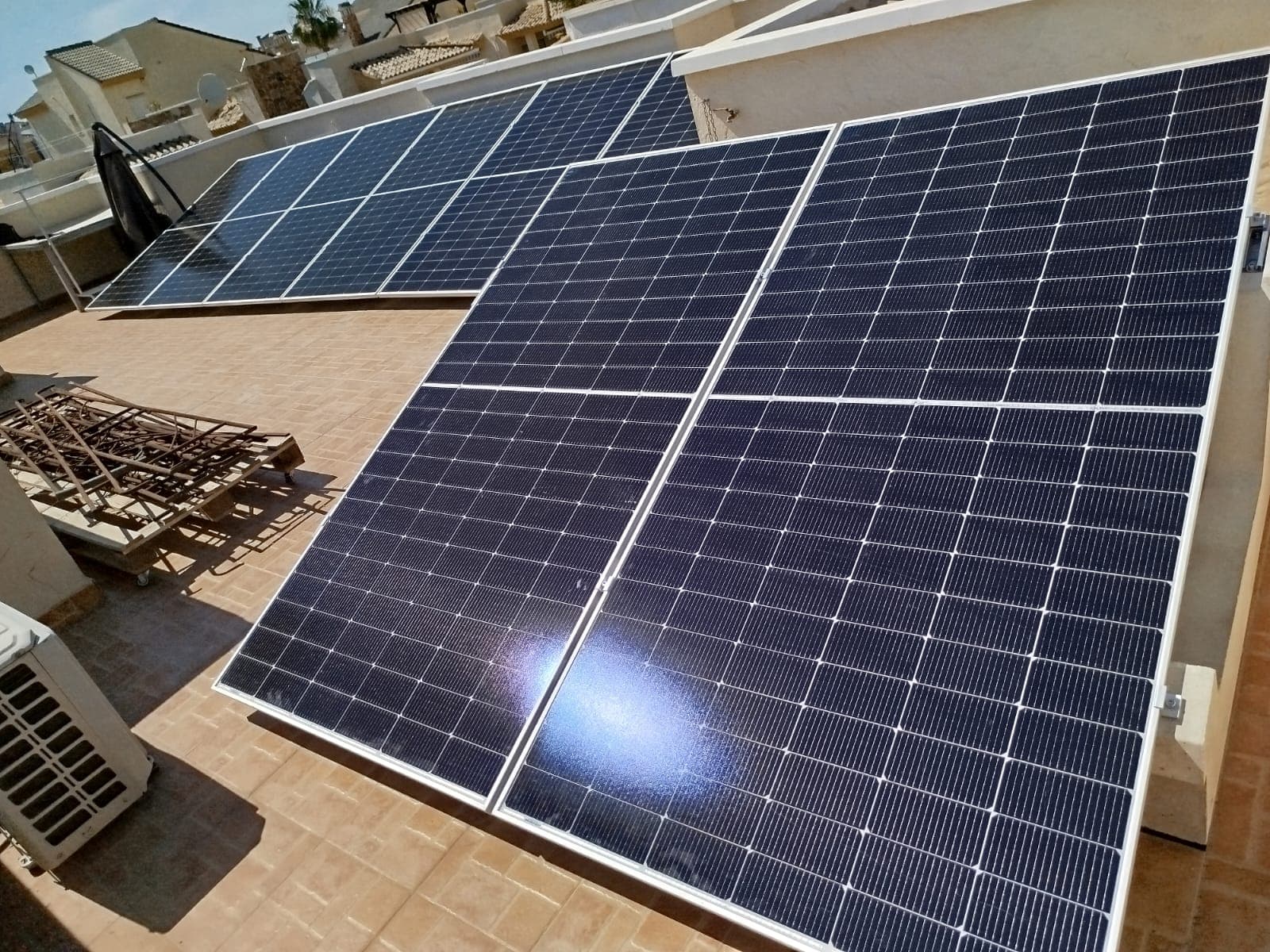 Solar panel installation by Sunrise Energy