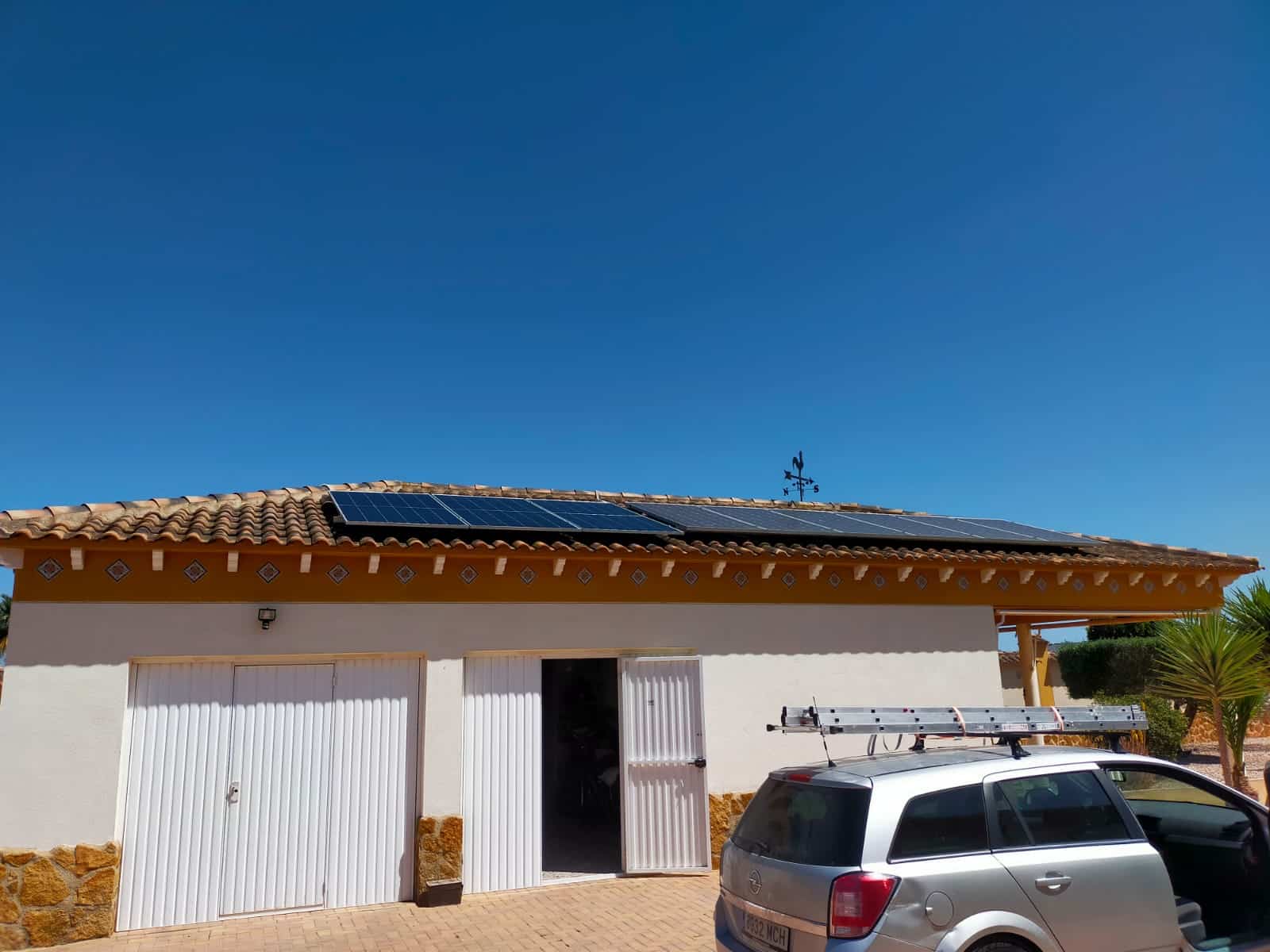 Solar panel installation by Sunrise Energy