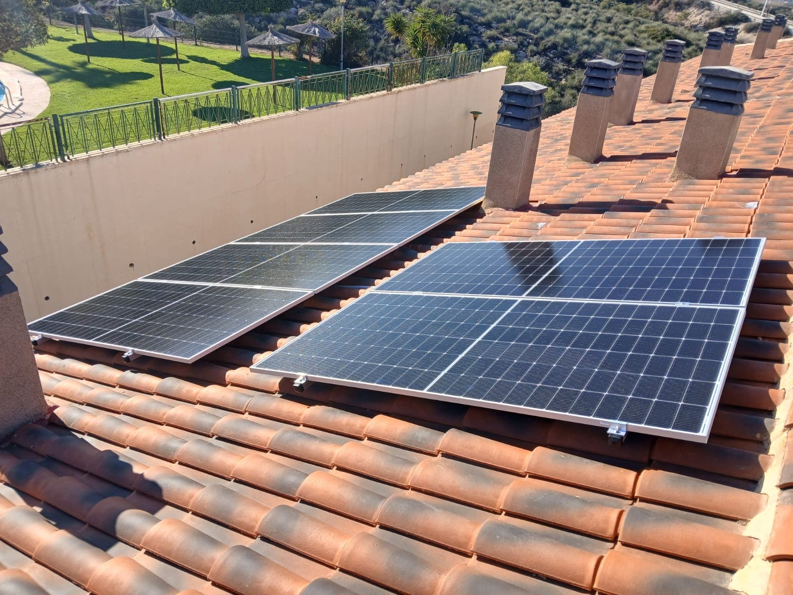Solar panel installation by Sunrise Energy